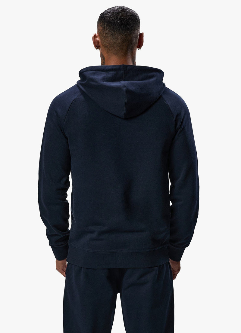 Gym King Pro Logo Hood Tracksuit - Navy