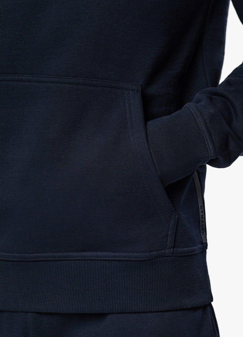 Gym King Pro Logo Hood Tracksuit - Navy