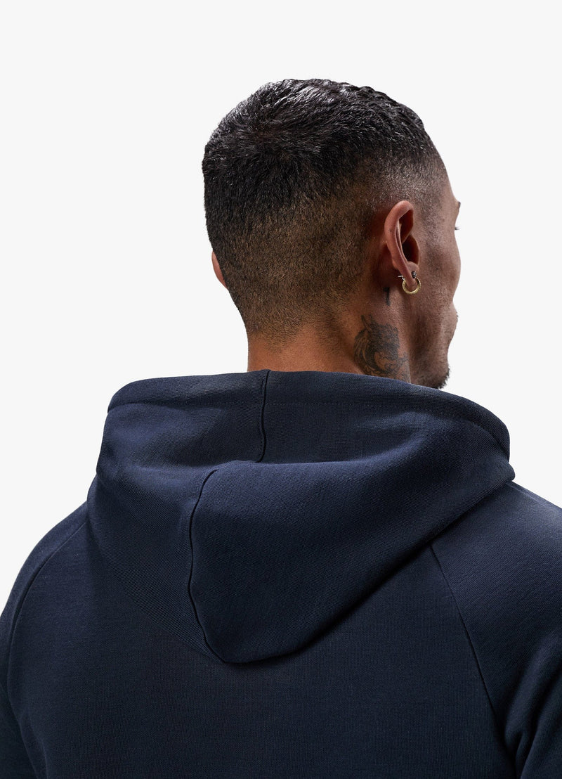 Gym King Pro Logo Hood Tracksuit - Navy