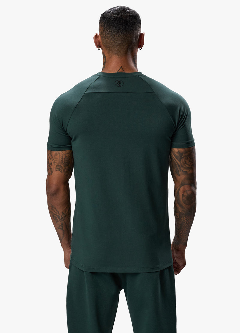 Gym King Pro Jersey Tee - Deep Forest Green