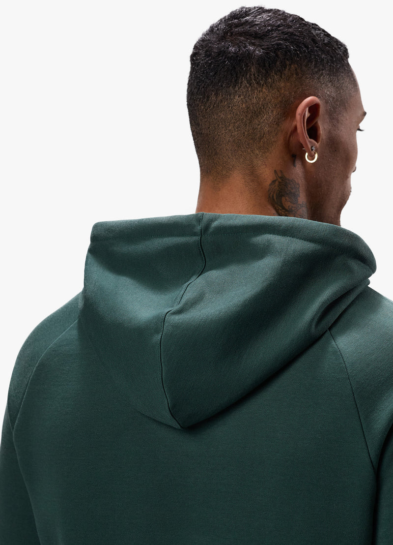 Gym King Pro Logo Hood Tracksuit - Deep Forest Green