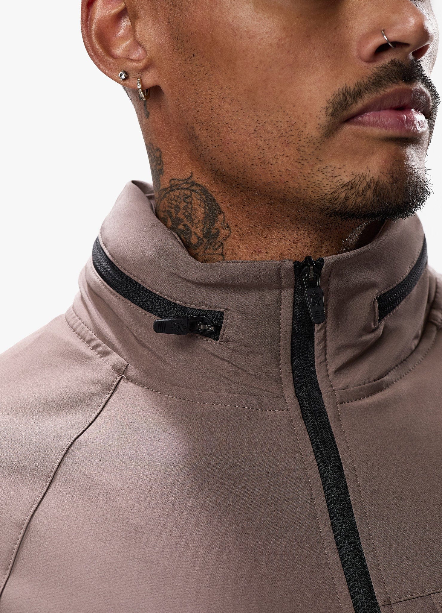Gym King Mini Ripstop Woven Utility Jacket - Iron