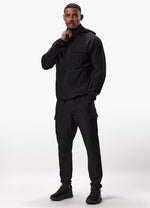 Gym King Mini Ripstop Woven Utility Jacket - Black