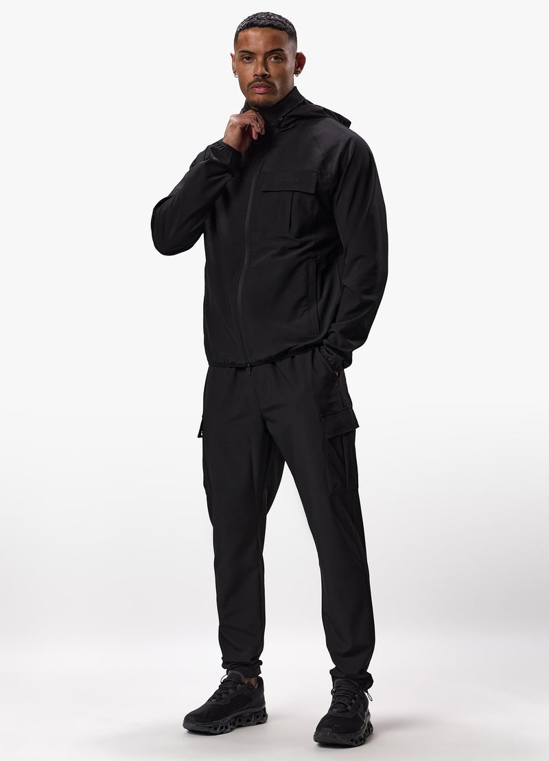 Gym King Mini Ripstop Woven Utility Pant - Black