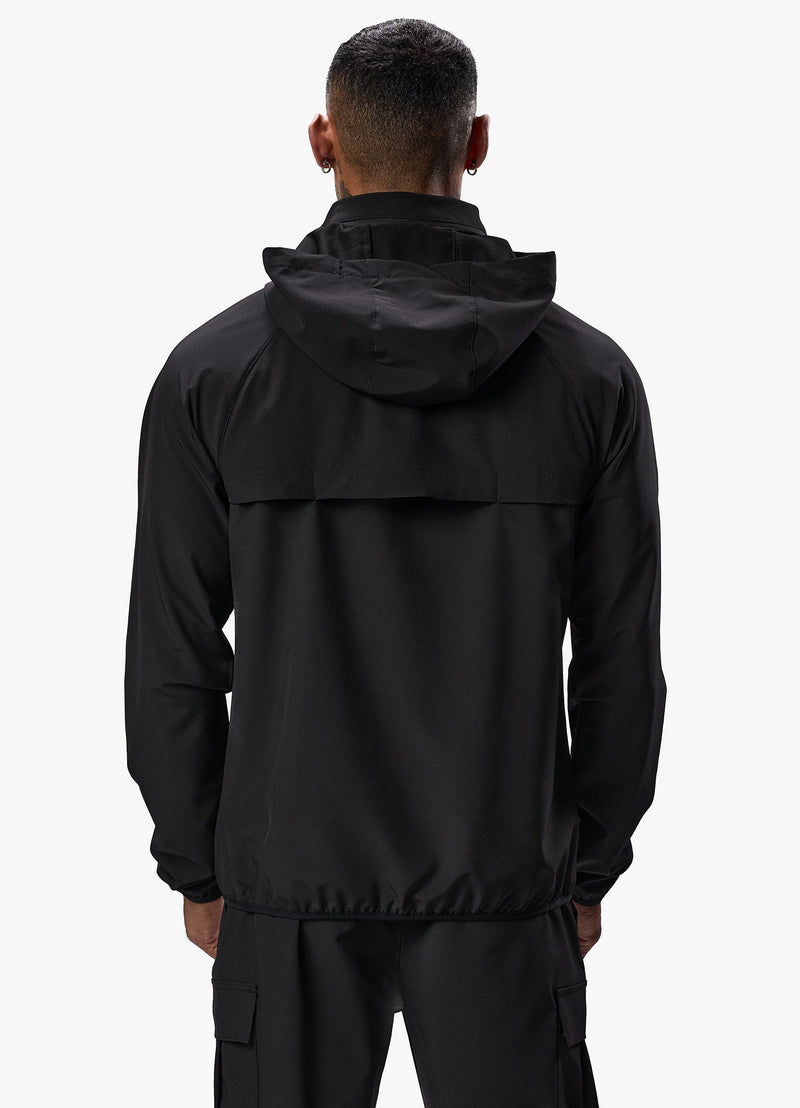 Gym King Mini Ripstop Woven Utility Tracksuit - Black