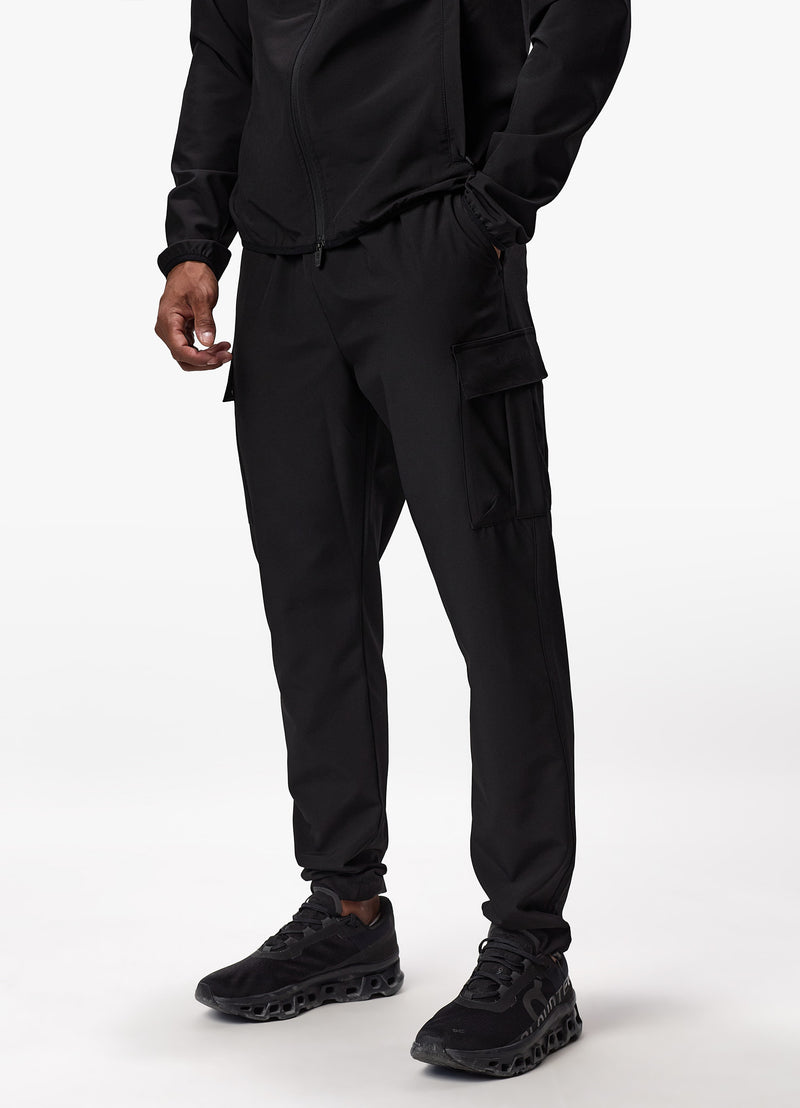 Gym King Mini Ripstop Woven Utility Pant - Black