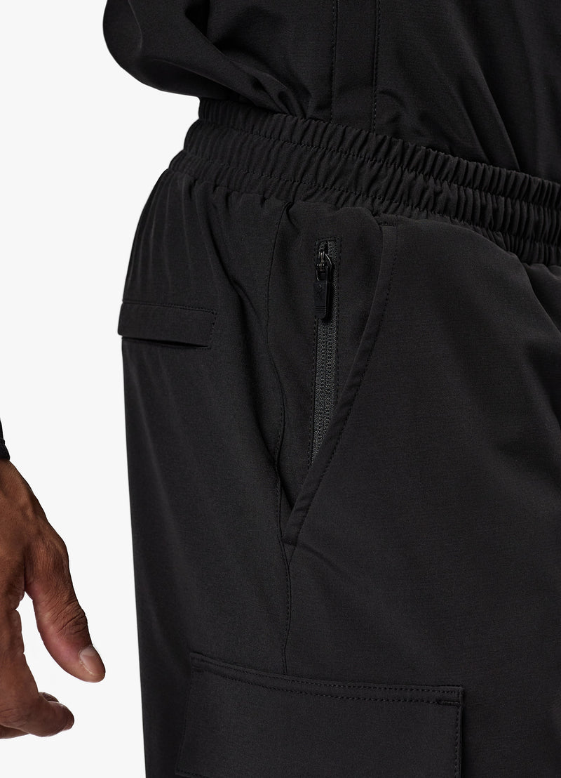 Gym King Mini Ripstop Woven Utility Pant - Black