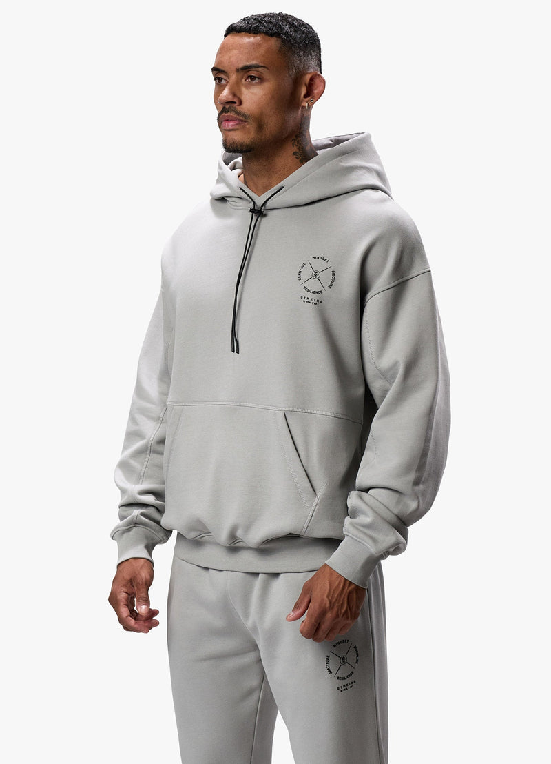 Gym King Compass Urban Grey Tracksuit - Black