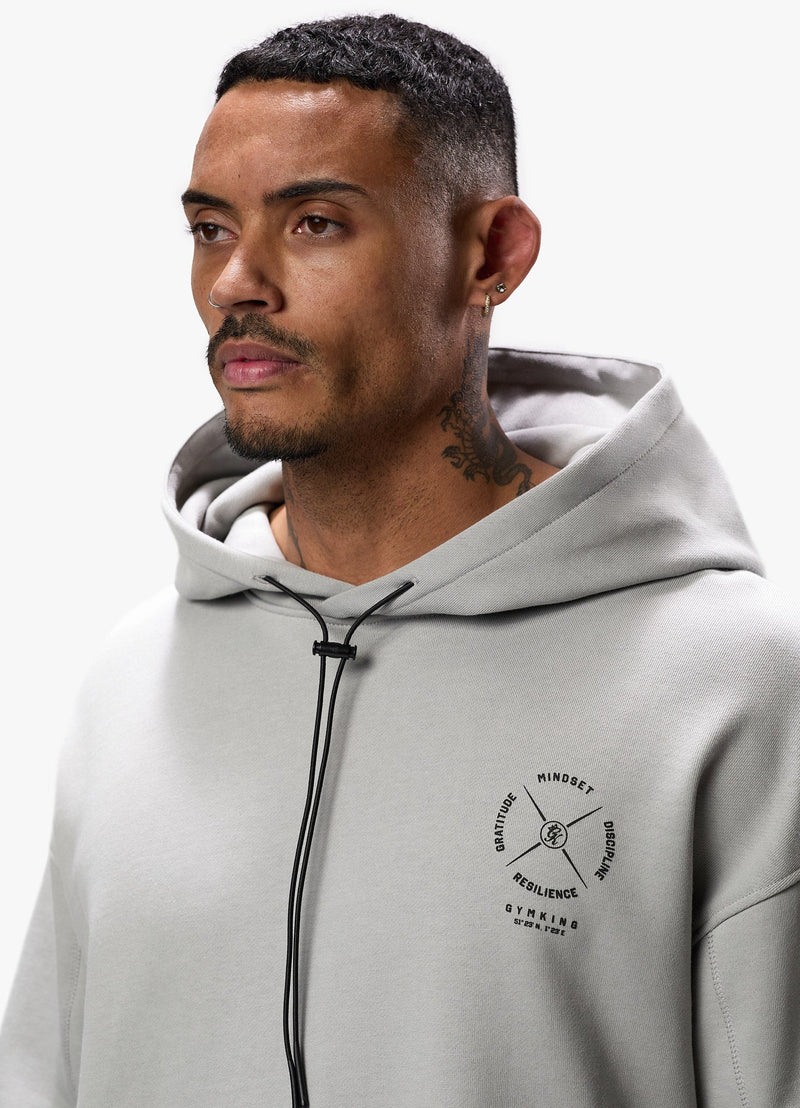 Gym King Compass Urban Grey Tracksuit - Black