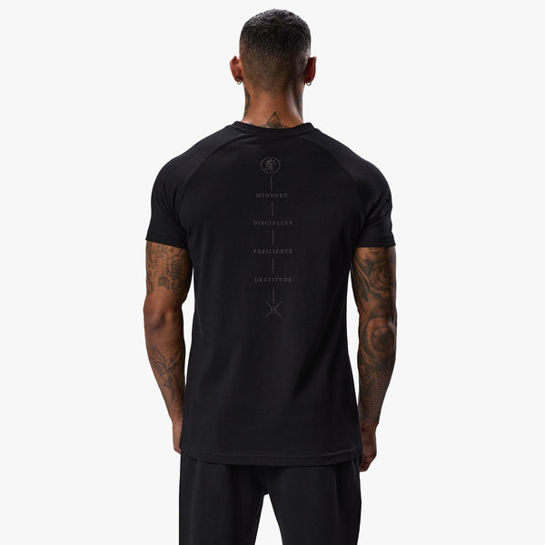 Gym King Stoic Tee - Black