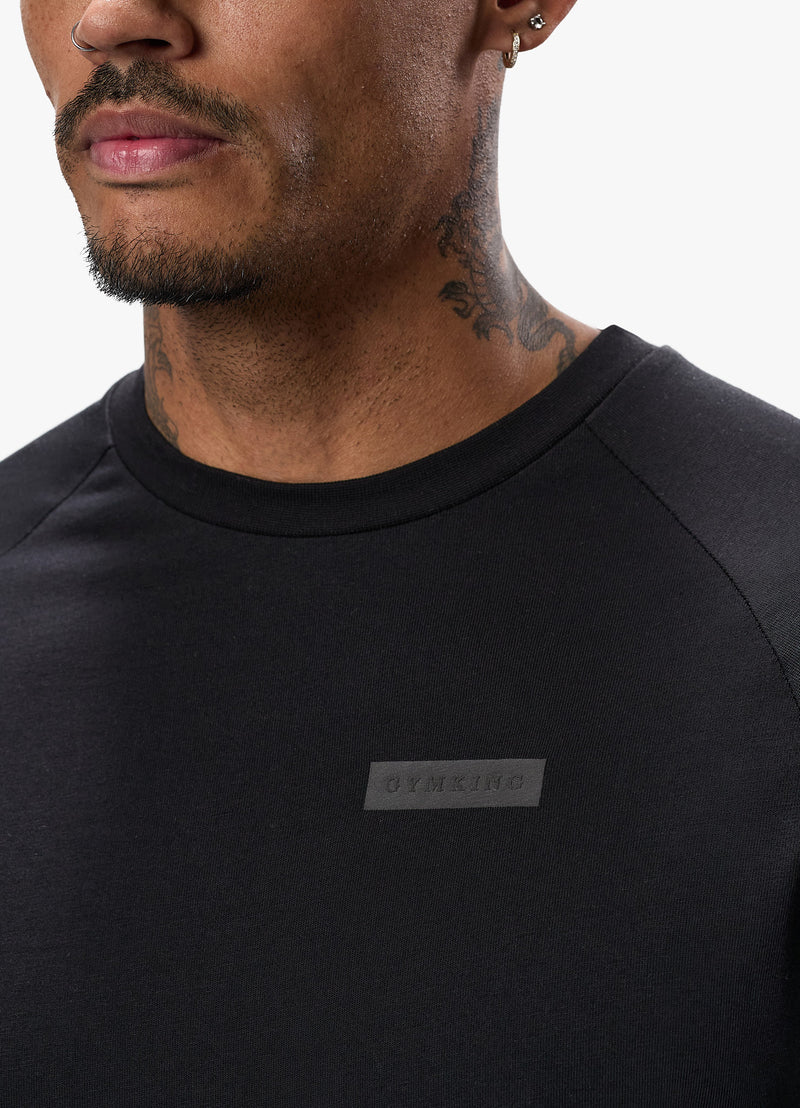 Gym King Stoic Tee - Black