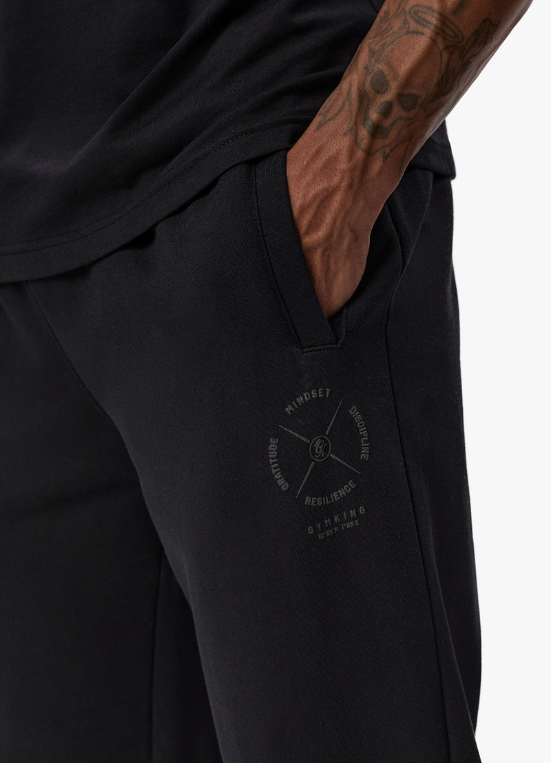 Gym King Compass Jogger - Black