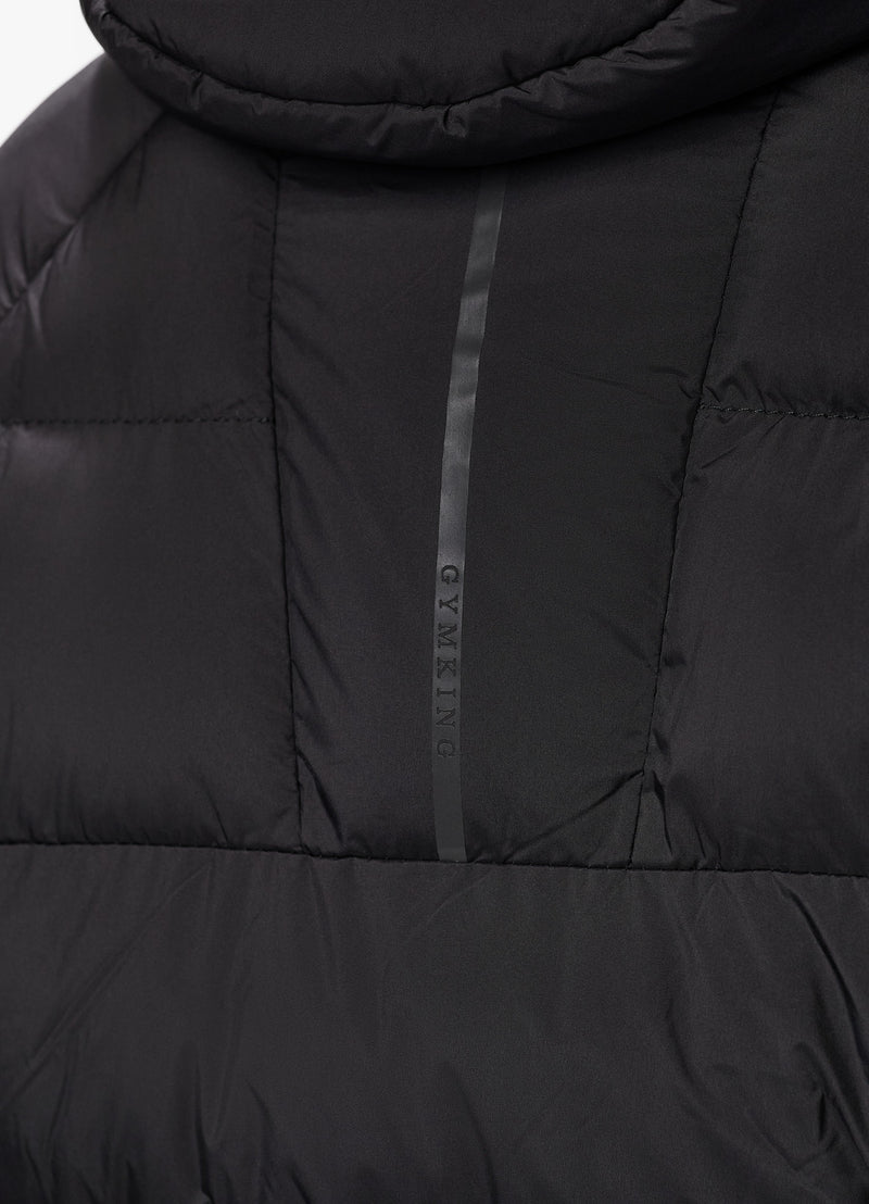 Gym King Limit Puffer Jacket - Black