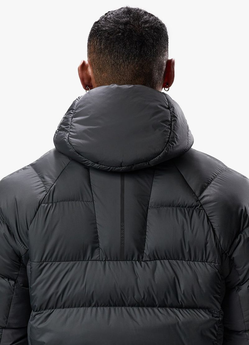 Gym King Limit Puffer Jacket - Grey