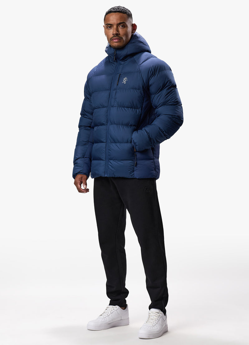 Gym King Limit Puffer Jacket - Navy