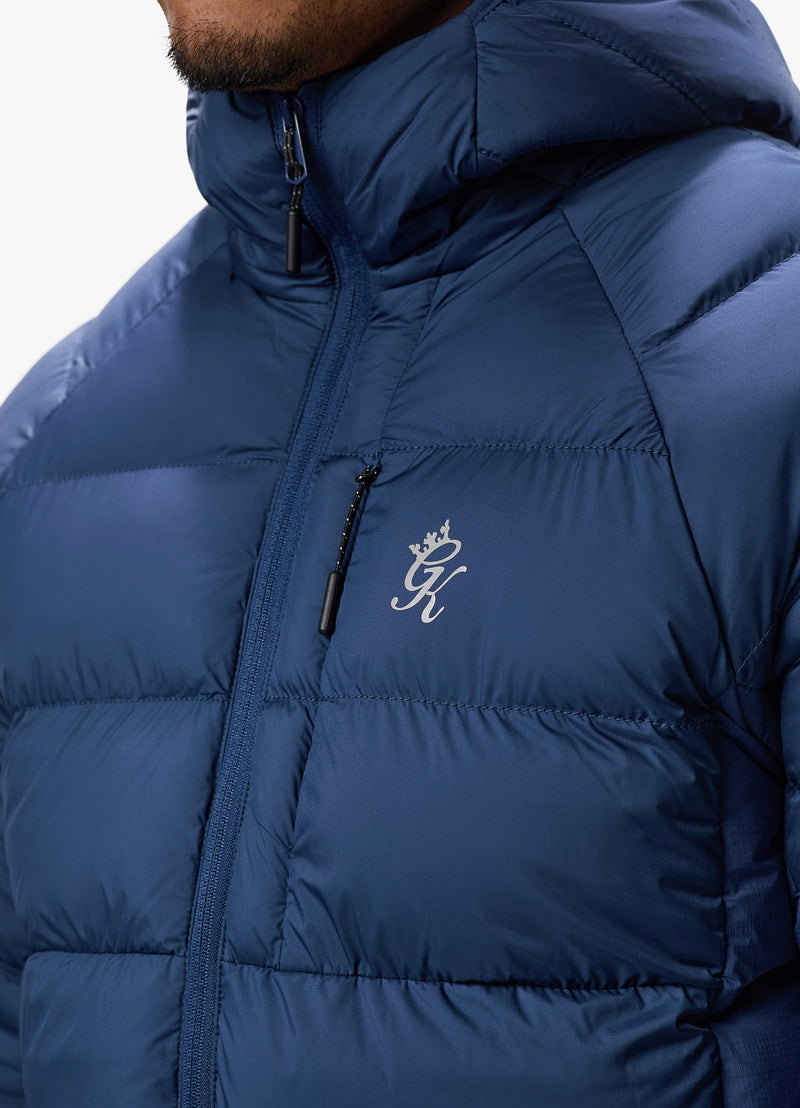 Gym King Limit Puffer Jacket - Navy