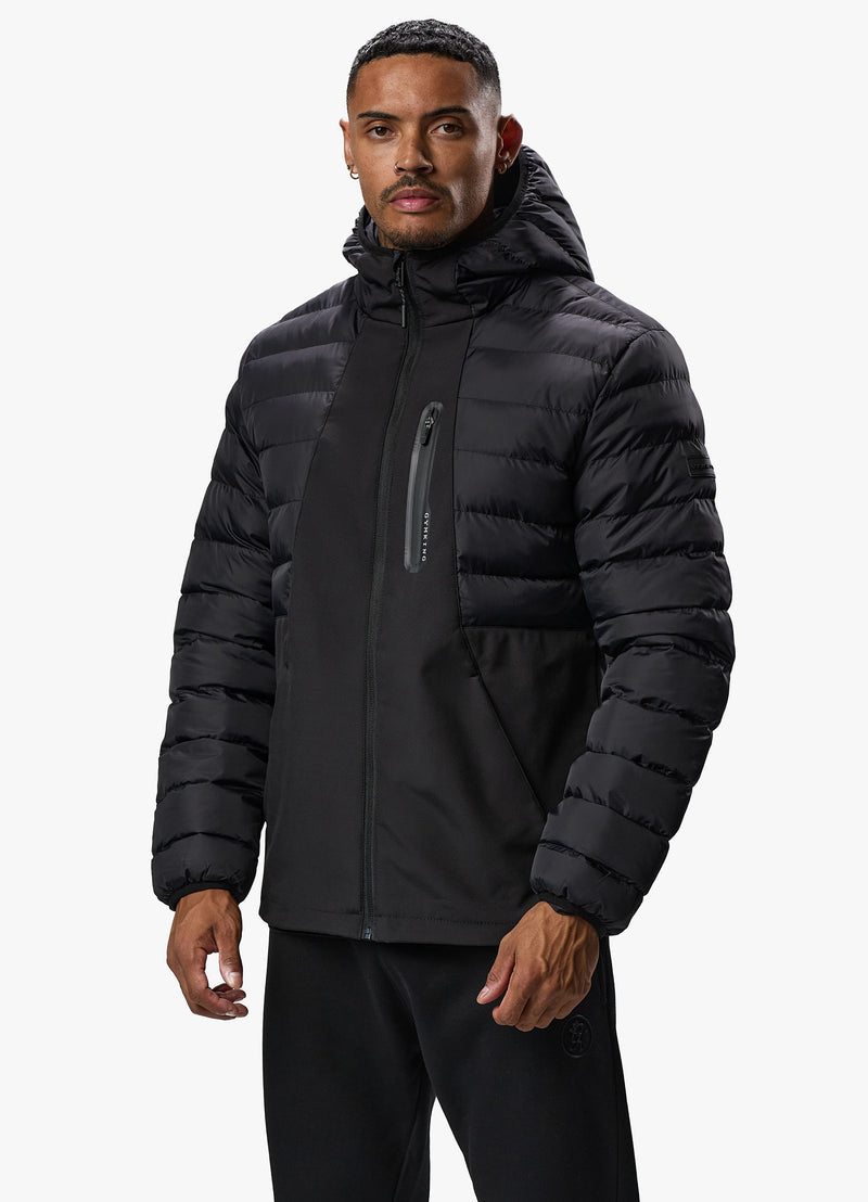 Gym King Summit Hybrid Jacket - Black