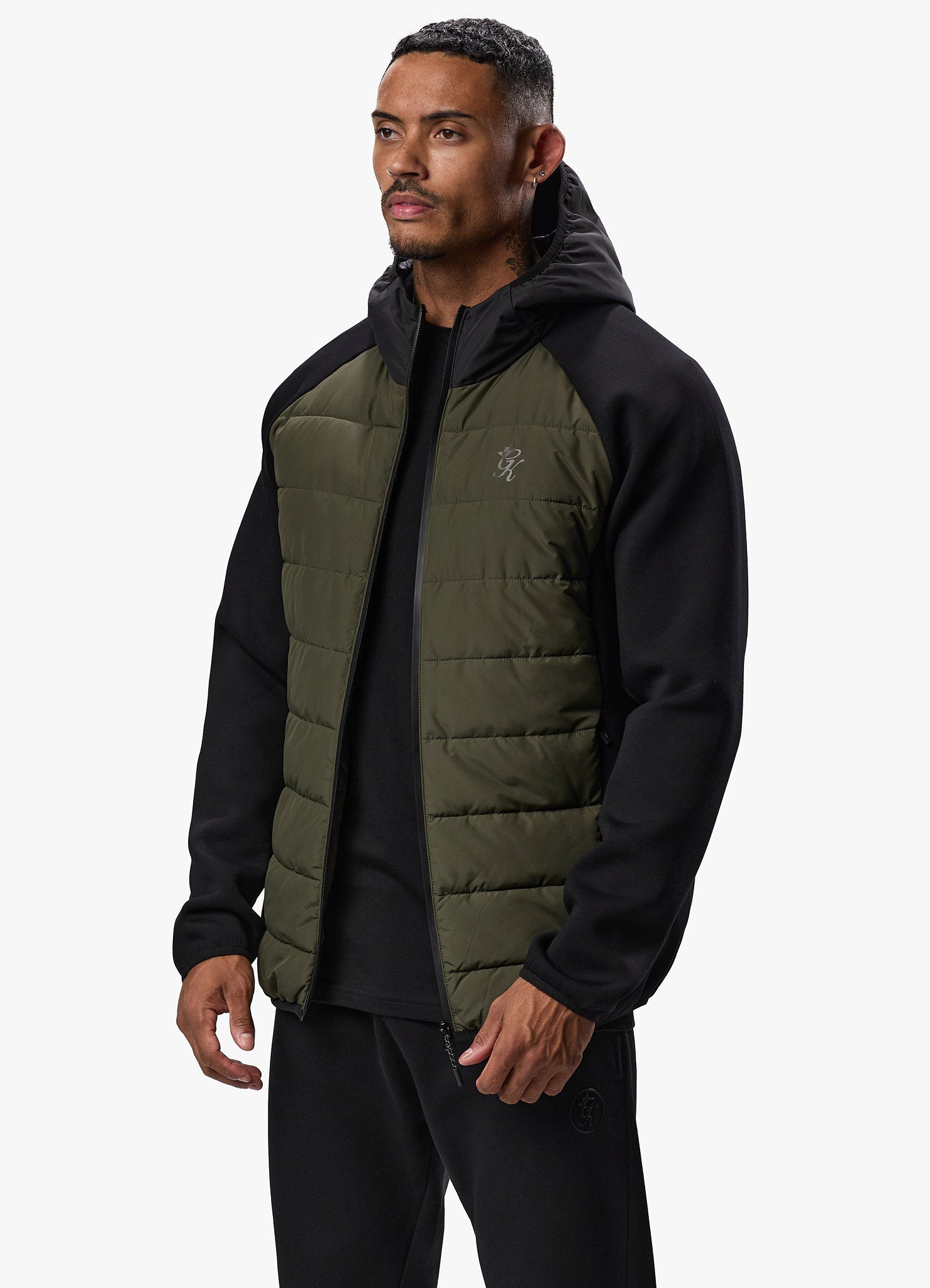 Gym King Hybrid Jacket Khaki S