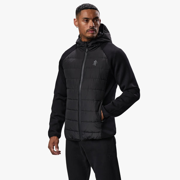 Gym King Hybrid Jacket - Black