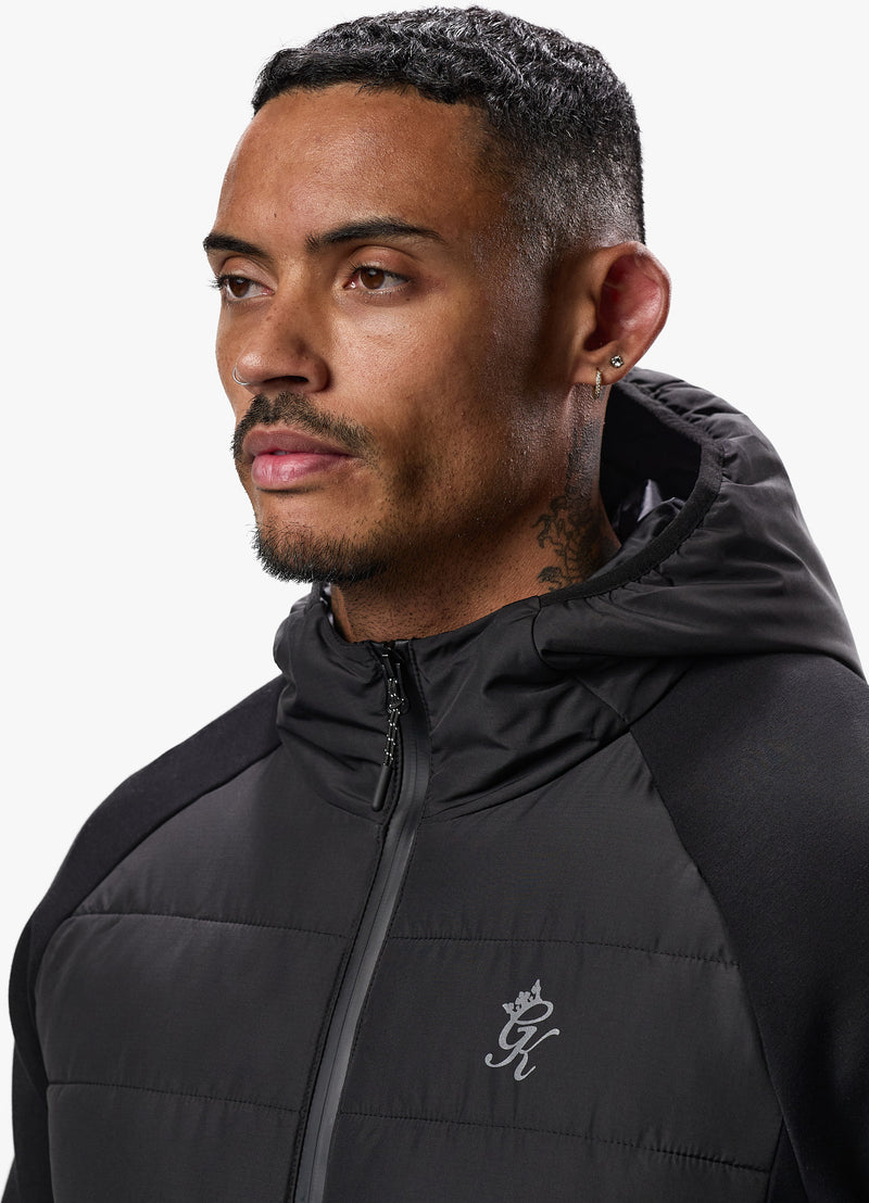 Gym King Hybrid Jacket - Black