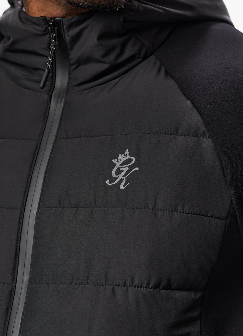 Gym King Hybrid Jacket - Black