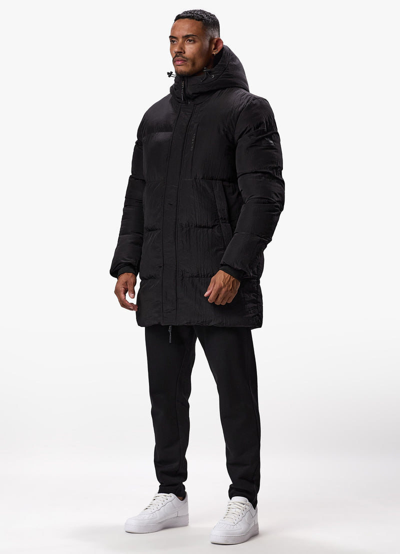 Gym King Elevate Puffer Jacket - Black