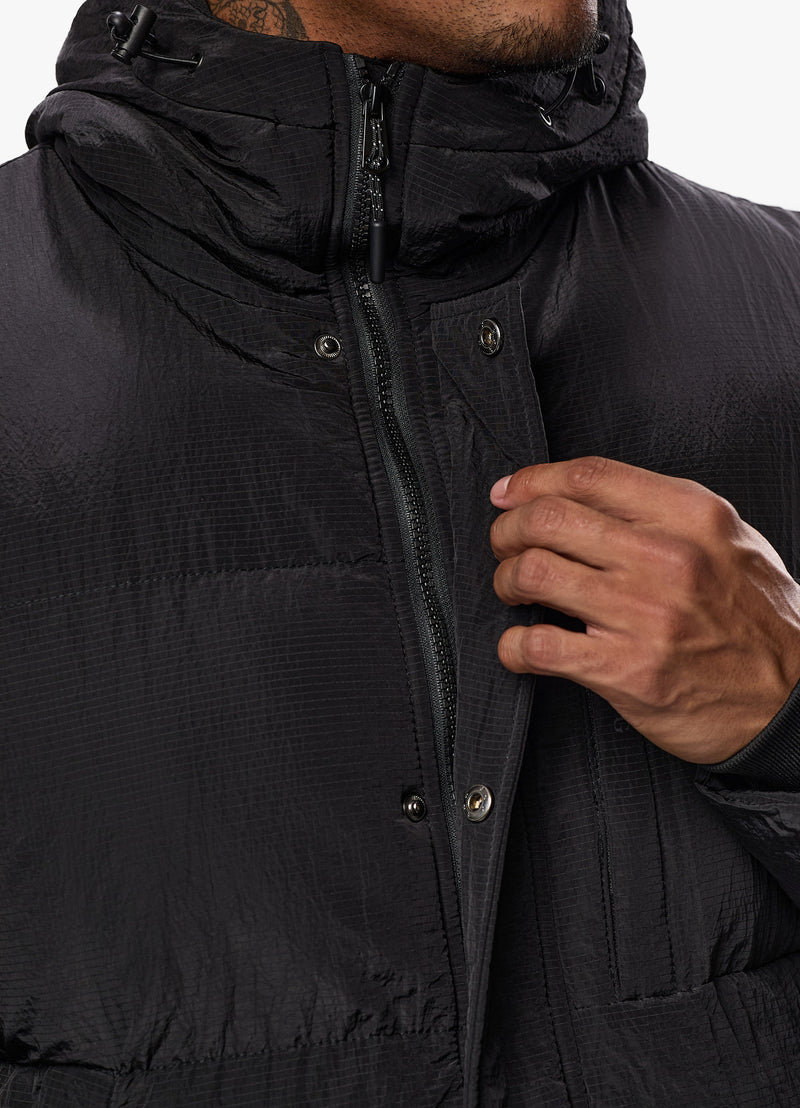 Gym King Elevate Puffer Jacket - Black