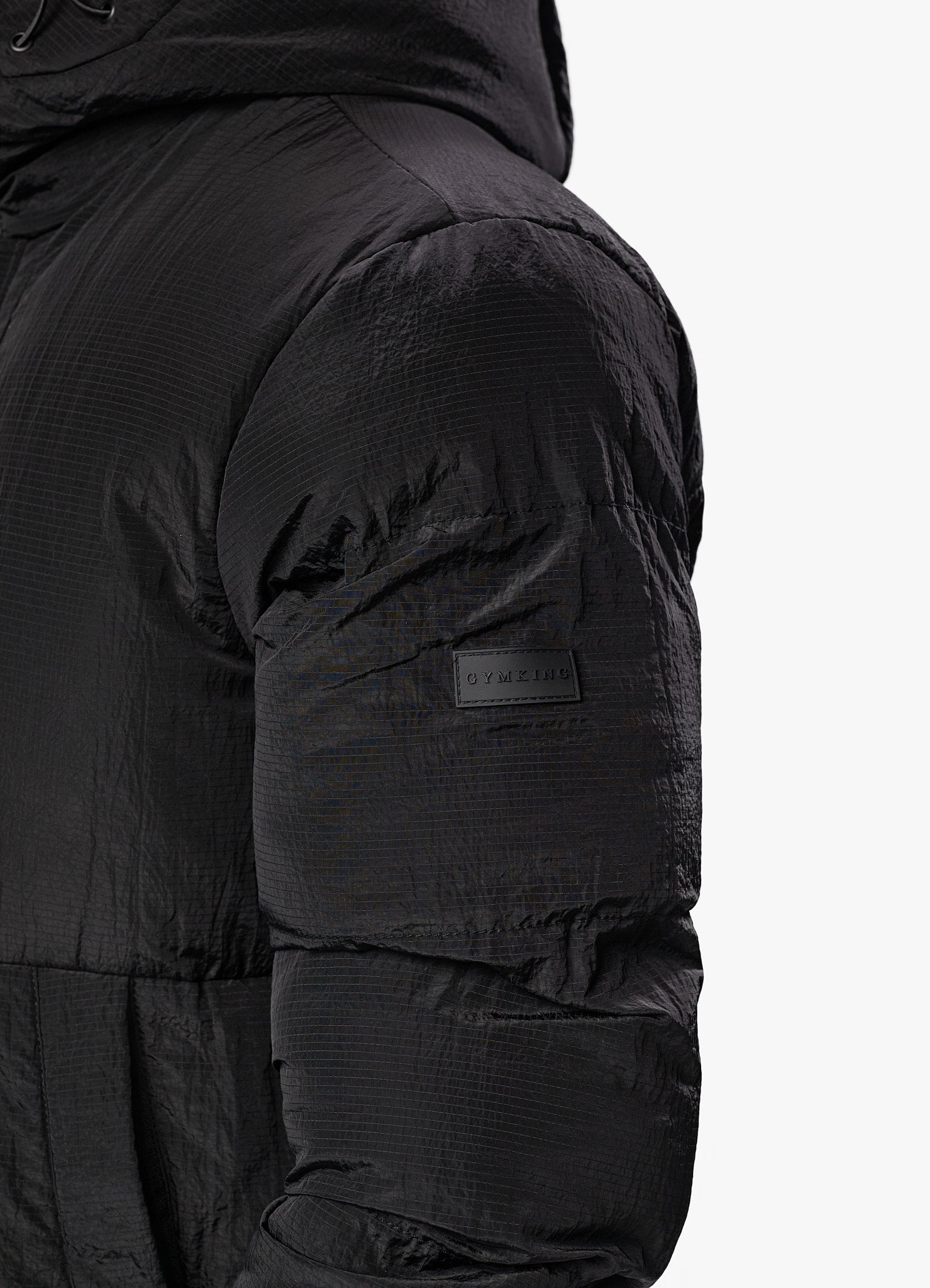 Gym King Elevate Puffer Jacket Black GYM KING