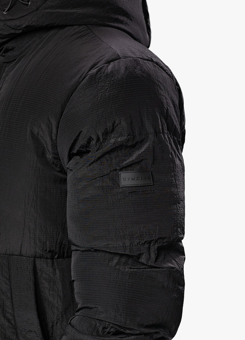 Gym King Elevate Puffer Jacket - Black