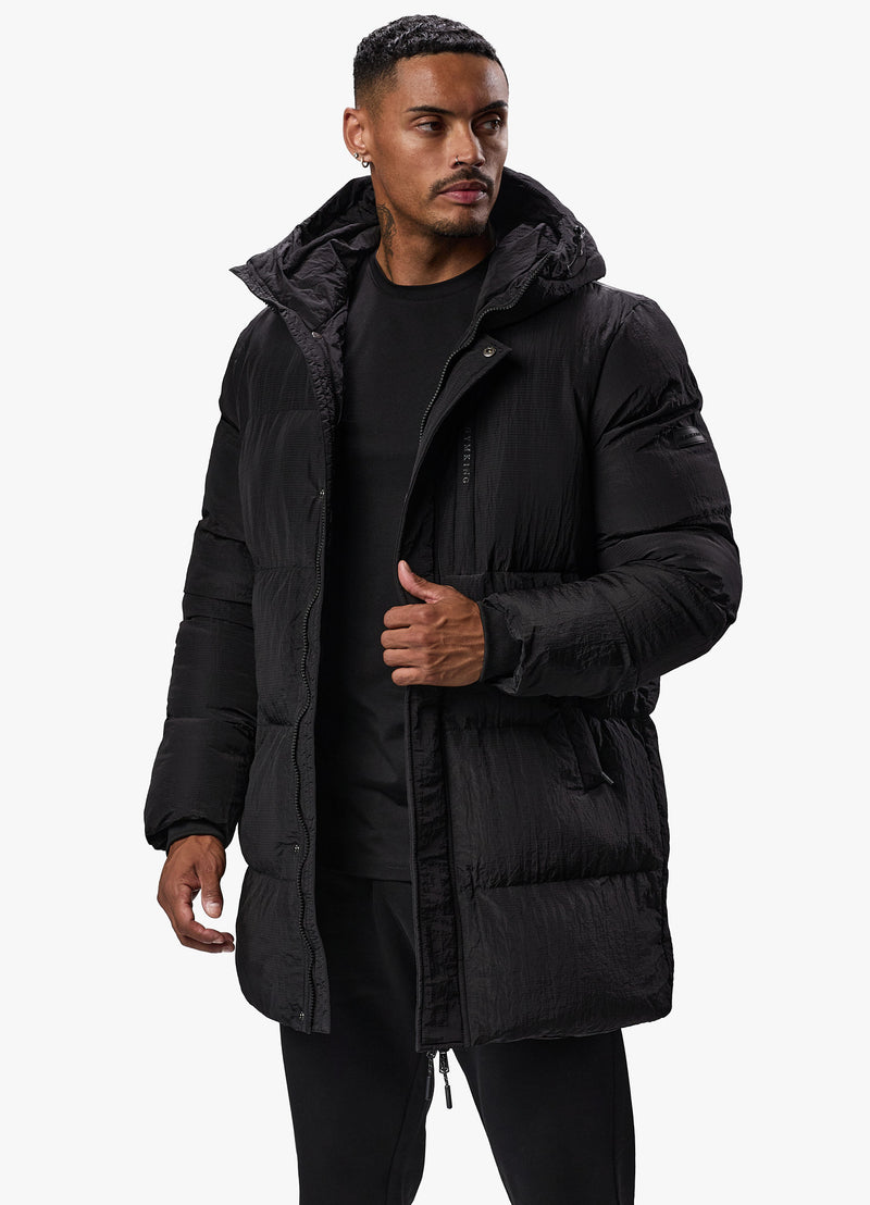 Gym King Elevate Puffer Jacket - Black