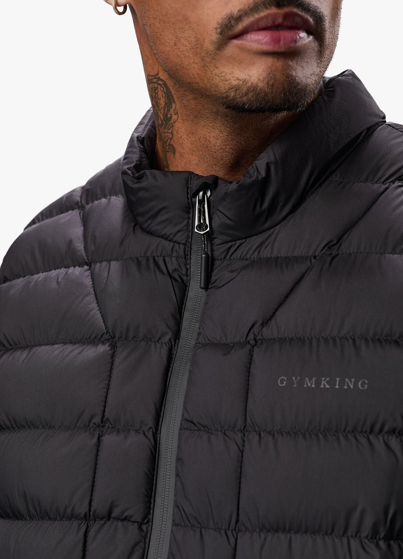 Gym King Limit Gilet - Black