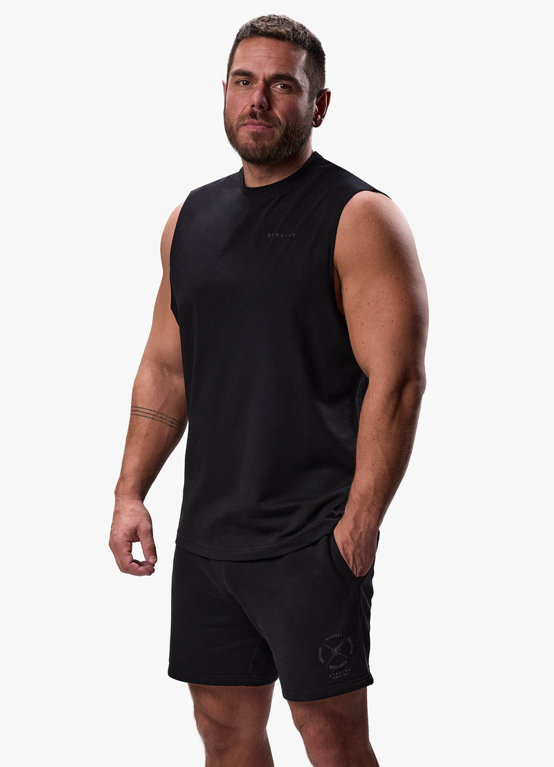 Gym King Discipline Tank - Black