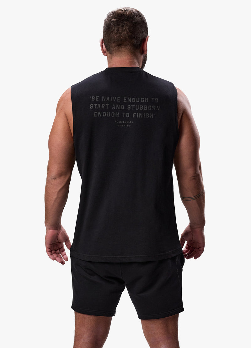 Gym King Discipline Tank - Black