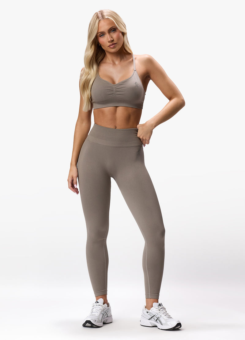 Gym King Sculpt Seamless Legging - Truffle