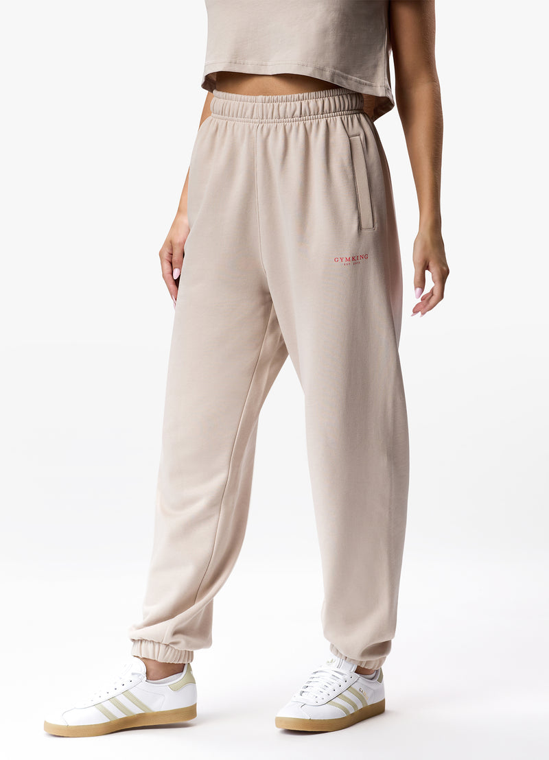 Gym King Established Relaxed Fit Jogger - Clay