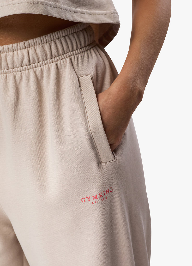 Gym King Established Relaxed Fit Jogger - Clay