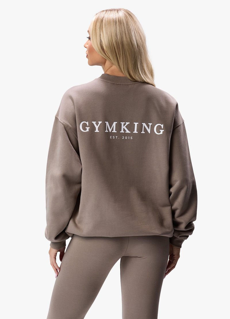 Gym King Established Crew - Truffle