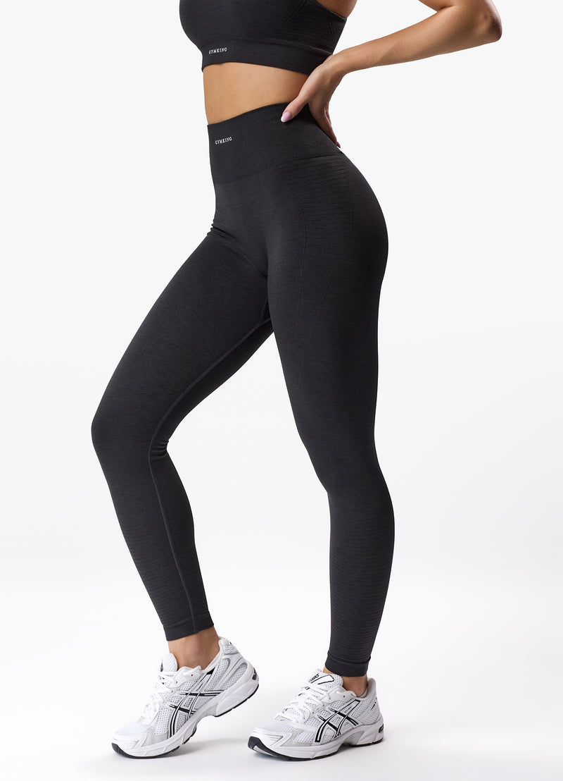 Gym King Results 2.0 Seamless Legging - Black