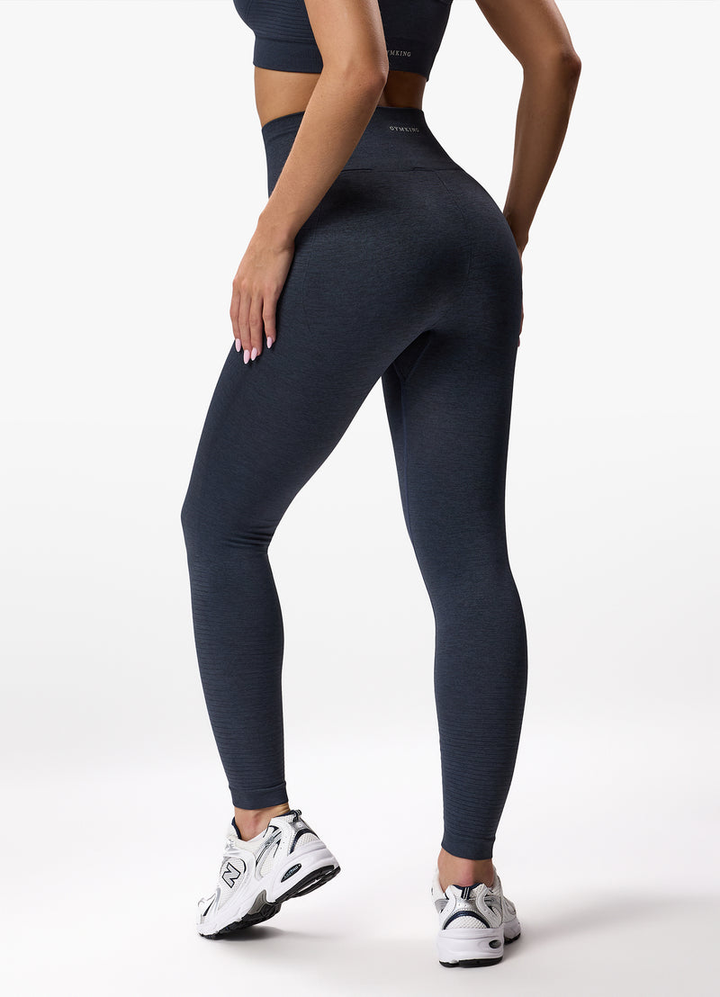 Gym King Results 2.0 Seamless Legging - Midnight Blue