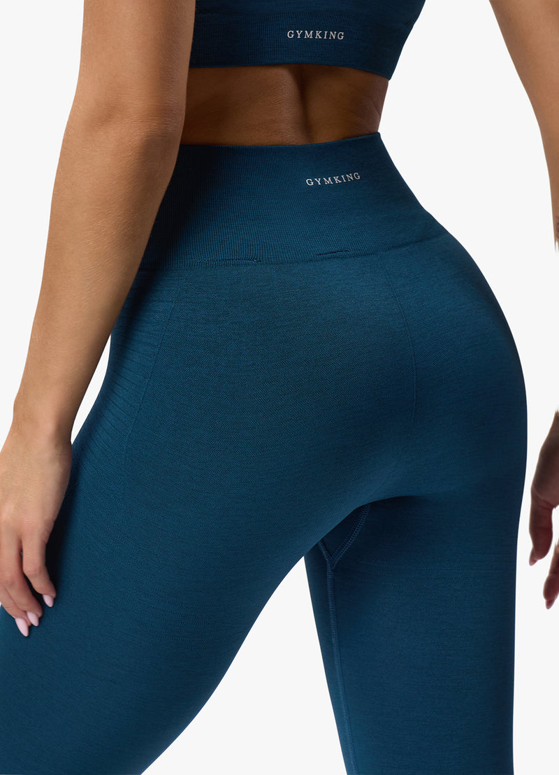 Gym King Results 2.0 Seamless Legging - Teal