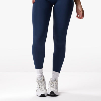 Gym King Peach Luxe Legging - Rich Blue Luxe
