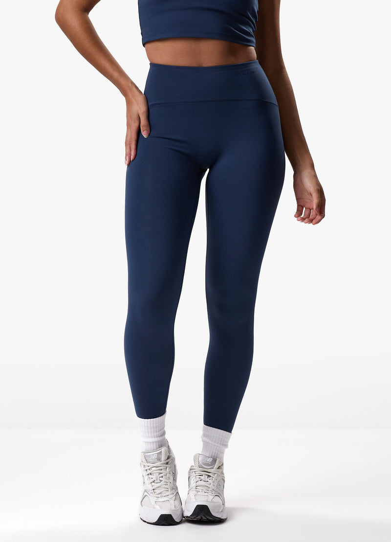 Gym King Peach Luxe Legging - Rich Blue Luxe