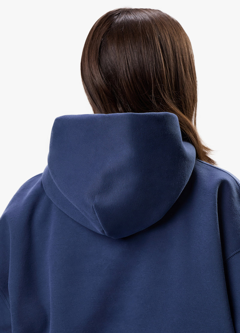 Gym King Luxe Hood - Rich Blue