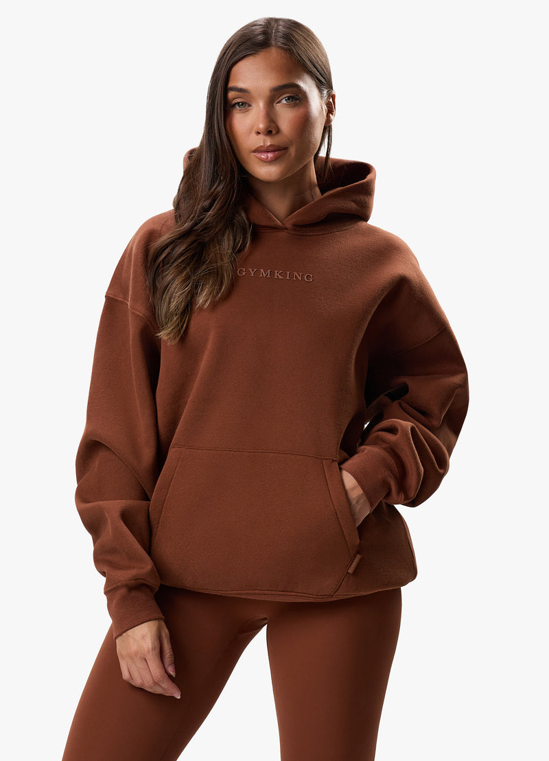 Gym King Luxe Hood - Spiced Pumpkin