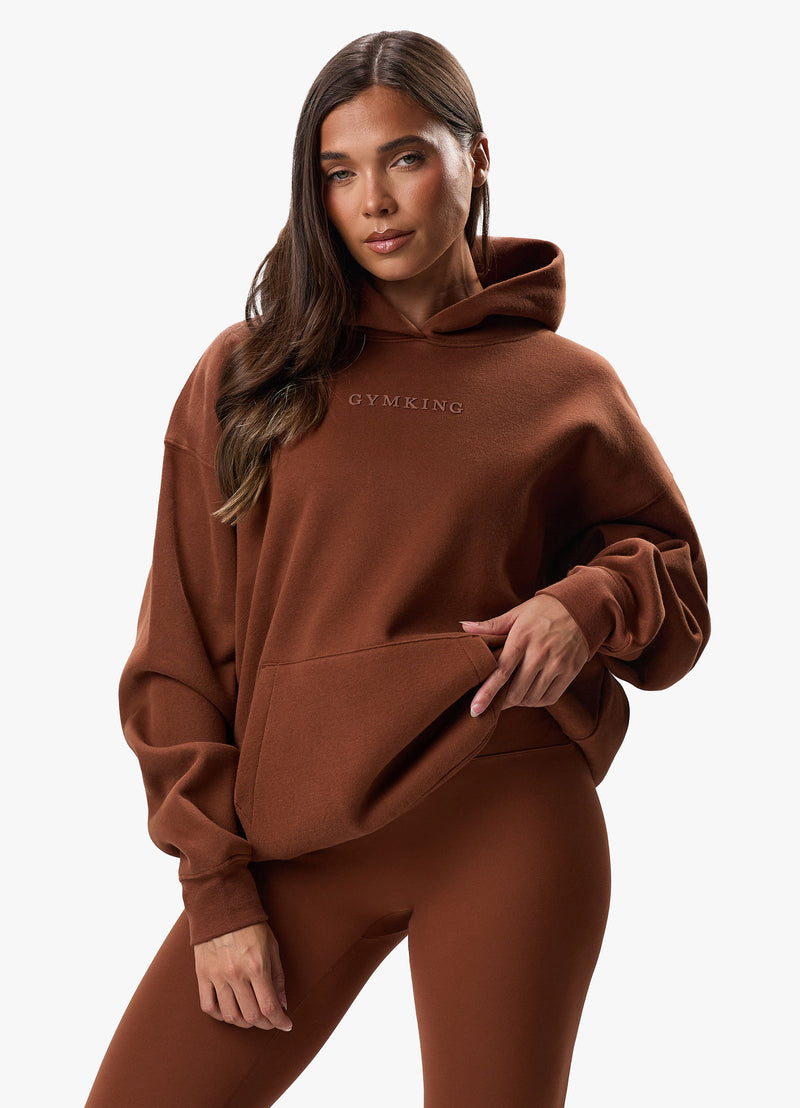 Gym King Luxe Hood - Spiced Pumpkin