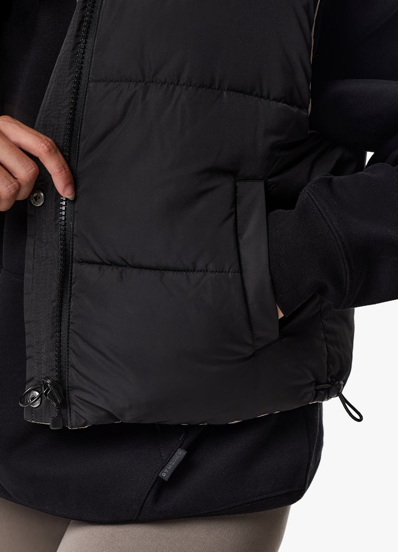 Gym King Reversible Gilet - Black