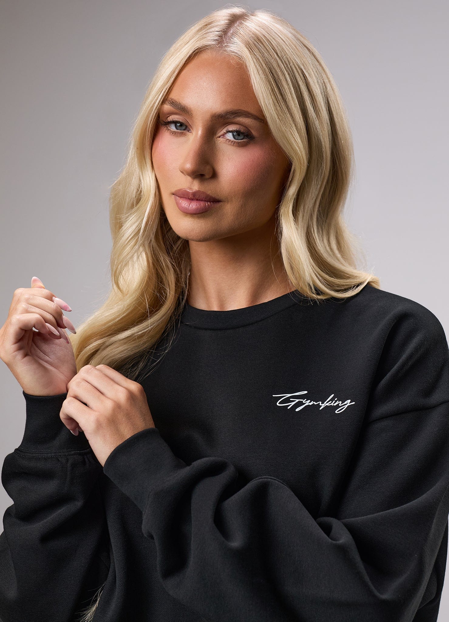 Gym king black sweatshirt best sale