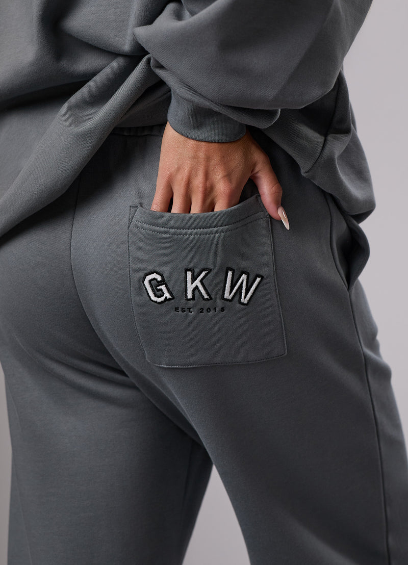 GKW Sports Luxe V Neck Crew Tracksuit - Dark Sage