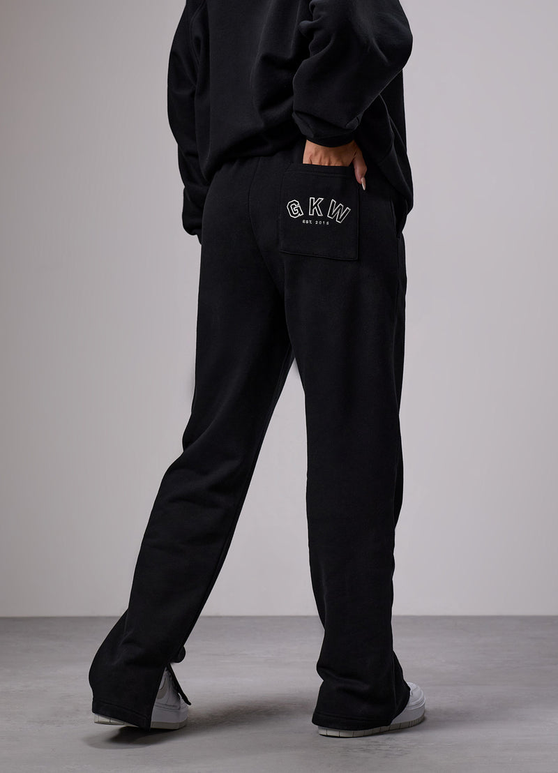 GKW Sports Luxe V Neck Tracksuit - Black