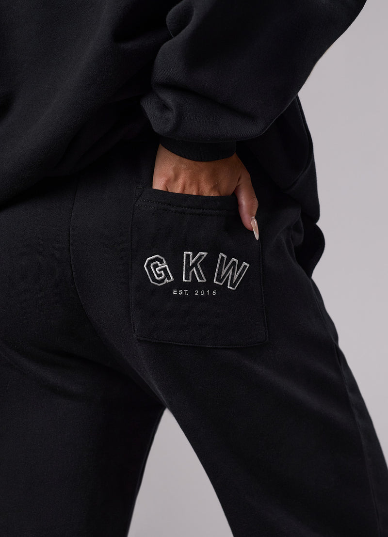 GKW Sports Luxe V Neck Tracksuit - Black